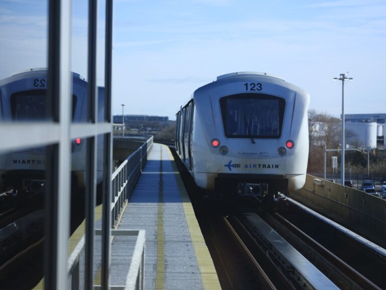 Airport train station