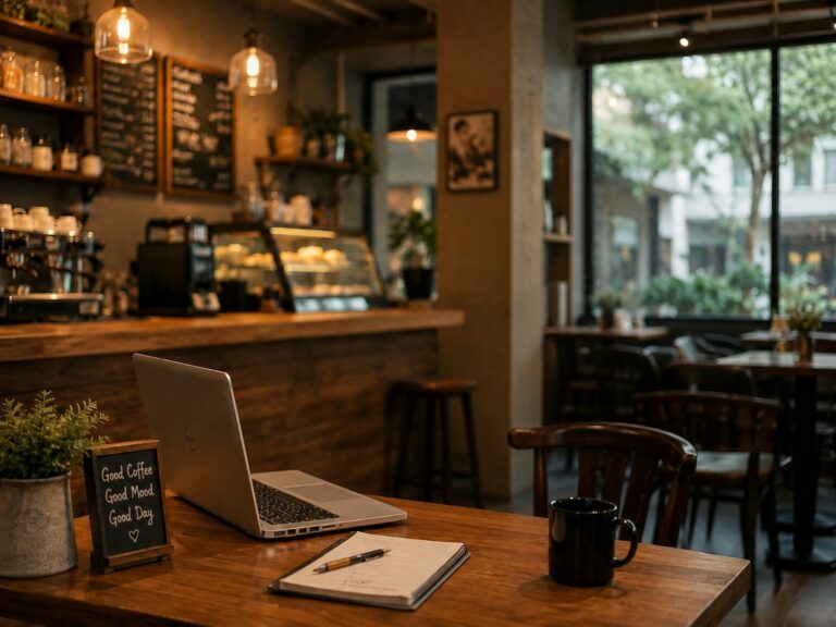 Morning routine coffee