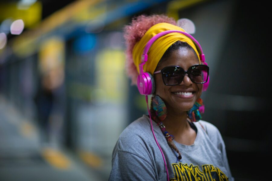 Person commuting train