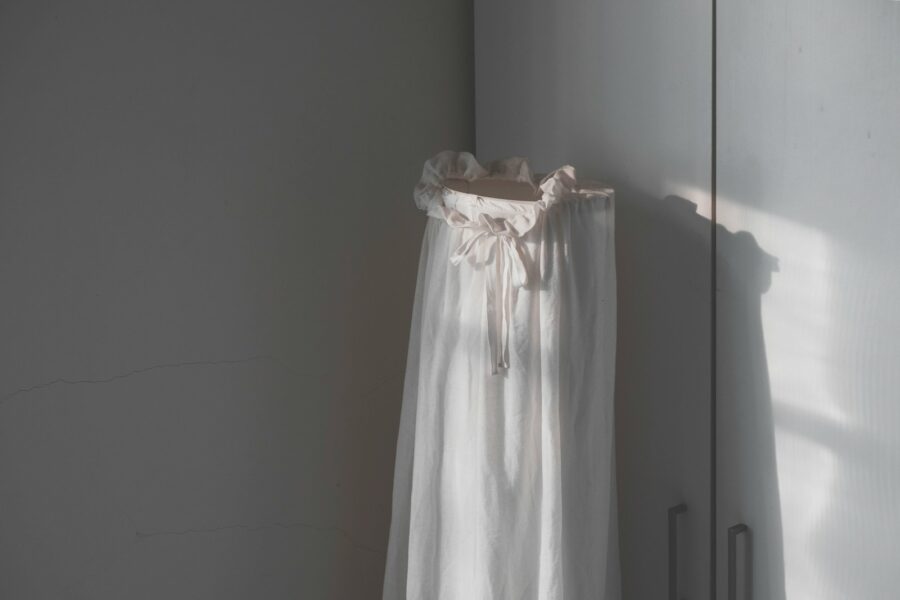 Woman choosing clothes