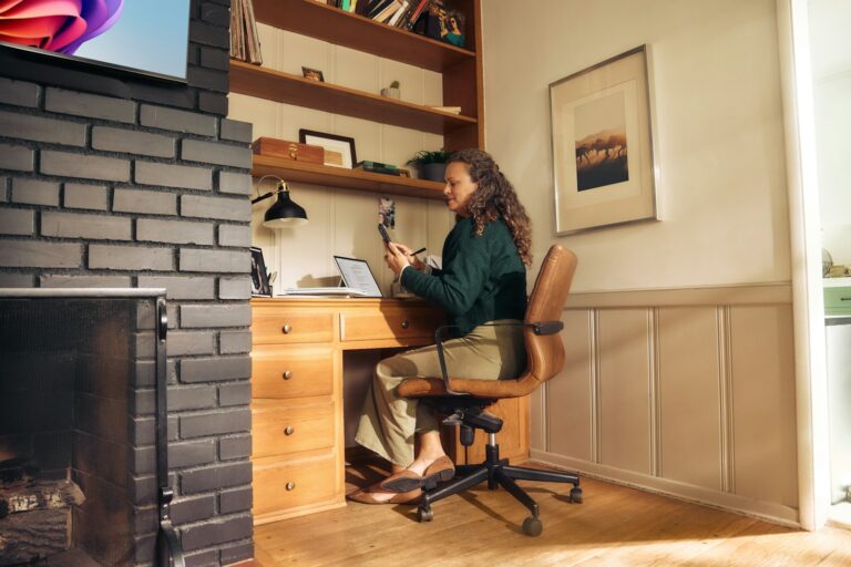 Home office corner