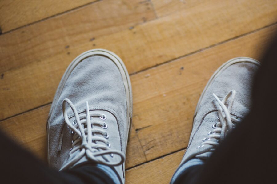 Men leather loafers