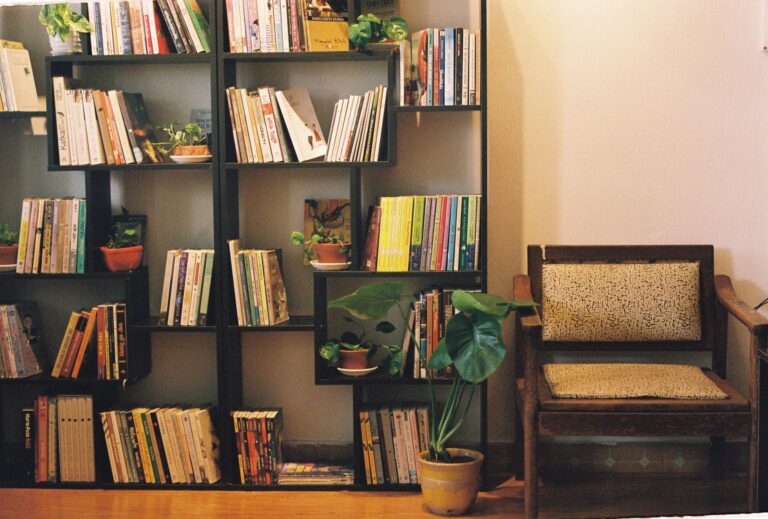 Organized living room