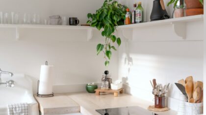 Practical storage tricks that quietly add space to a small kitchen