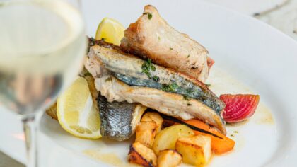 Simple baked fish with vegetables that feels special on a weeknight