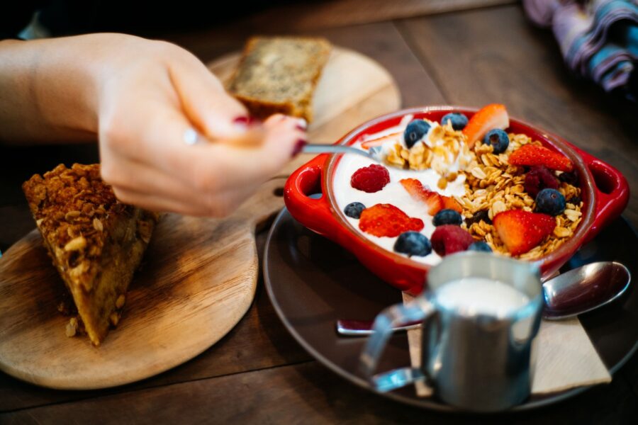 Baked oats ceramic