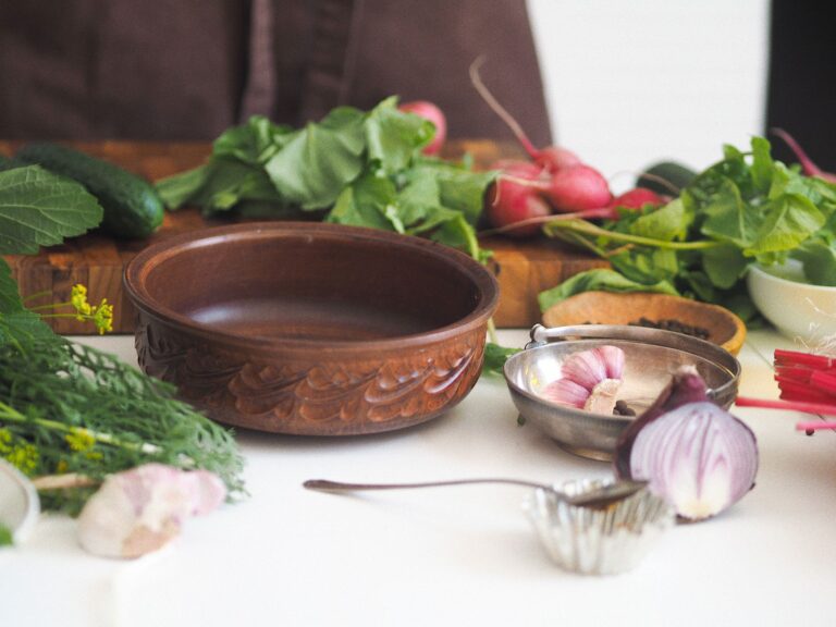 Cooked beans wooden