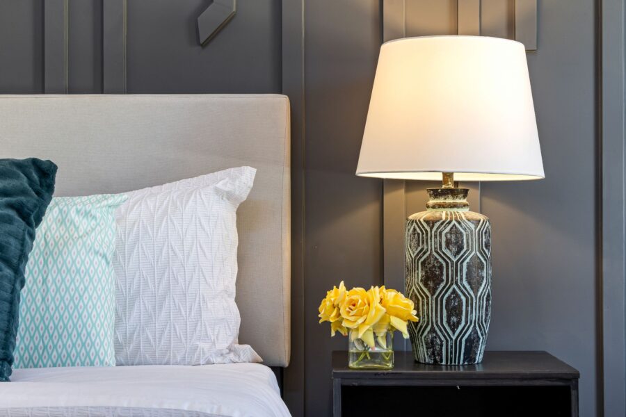Tidy bedroom soft