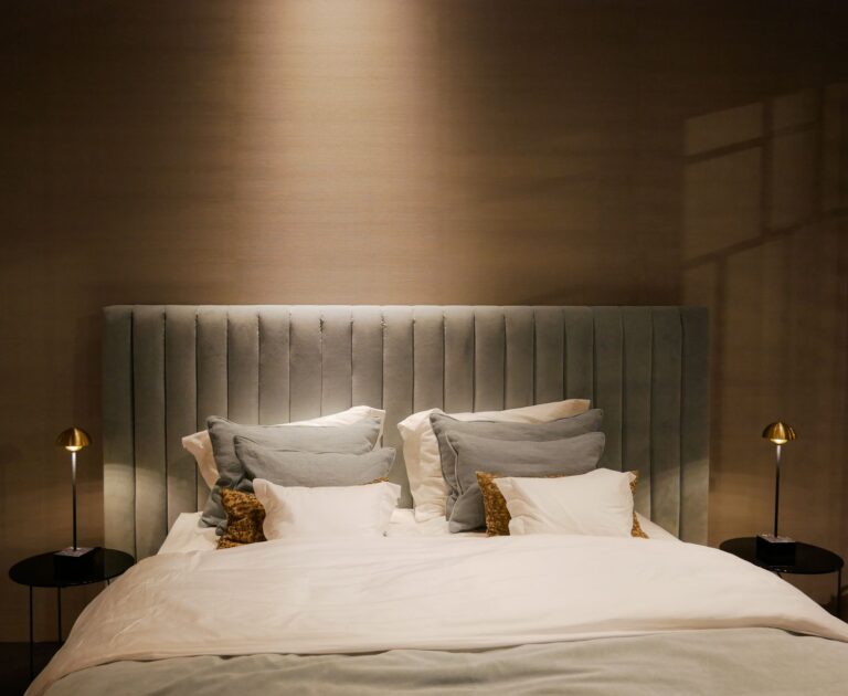Tidy bedroom soft