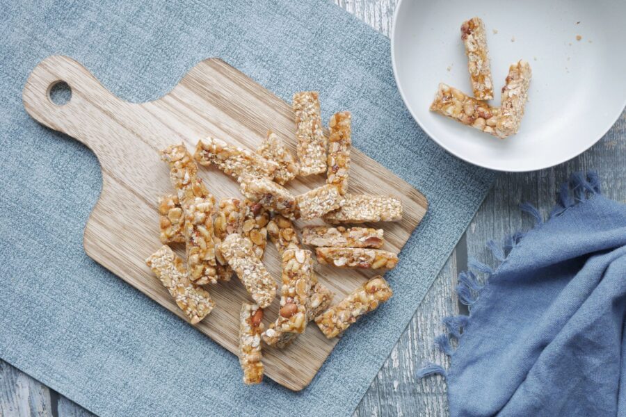Homemade oat snack