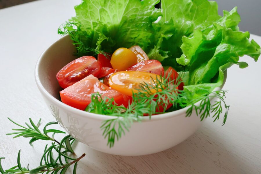 Summer grain salad