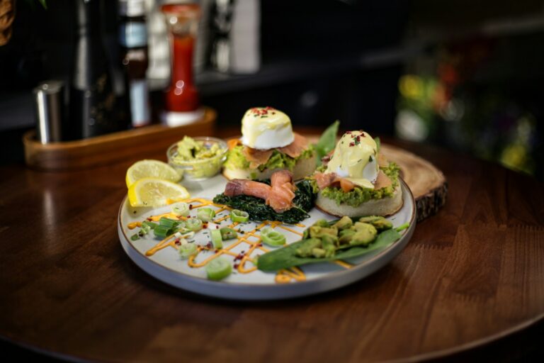 Cucumber smoked salmon