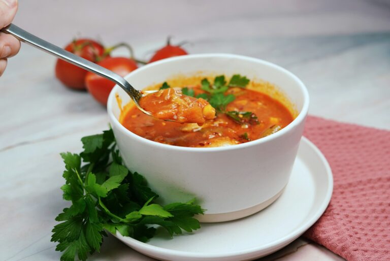 Chicken rice soup