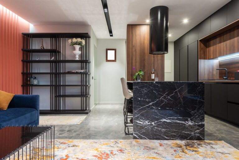 Studio apartment interior