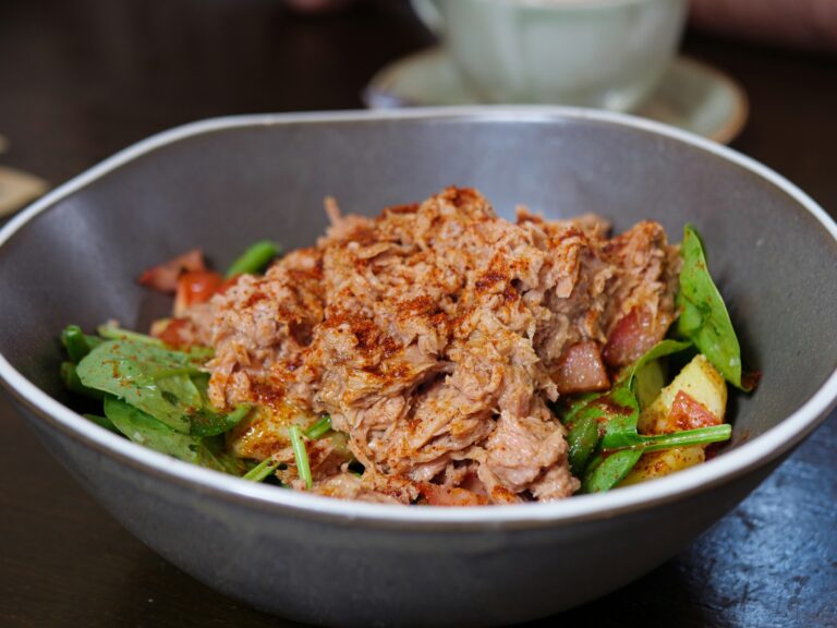 Shredded chicken salad