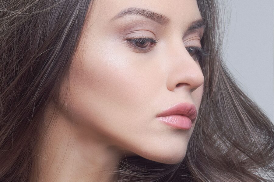 Natural makeup woman