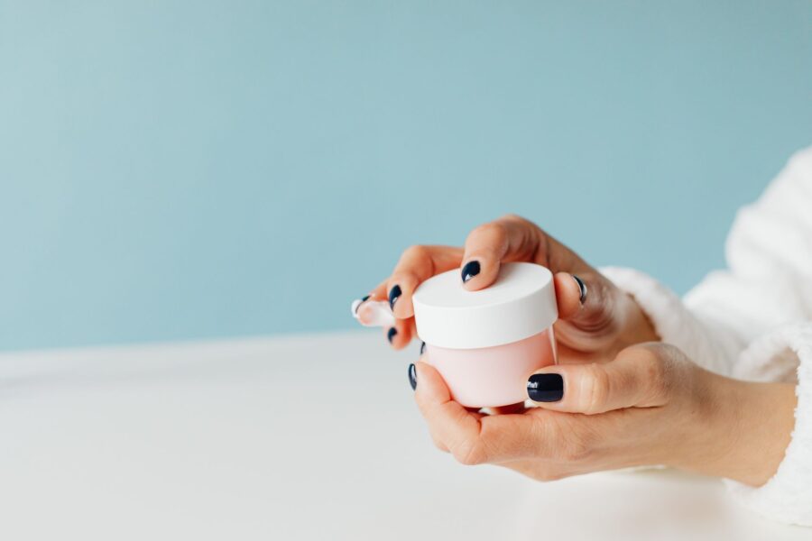 Woman hands natural