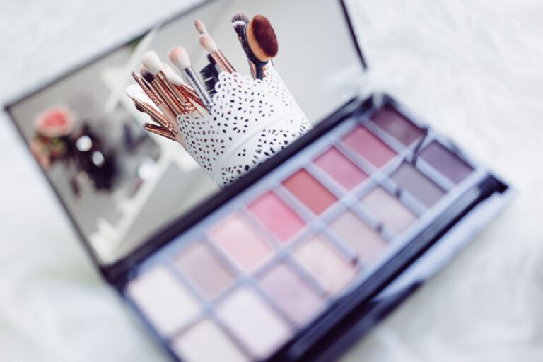 Makeup brushes neutral