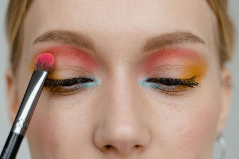 Soft smokey eye