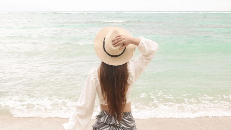 Woman summer hat