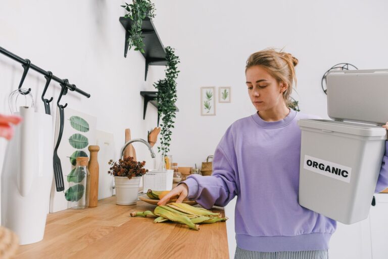 Person sorting papers