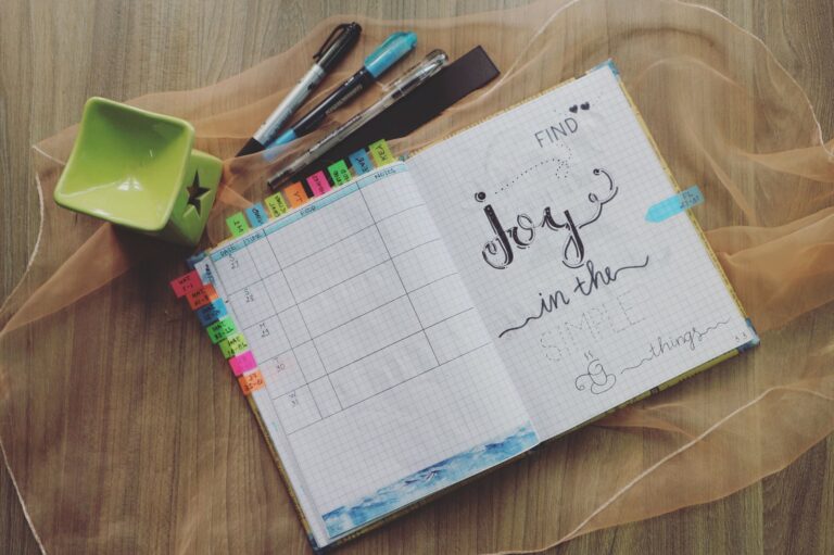 Bullet journal planner